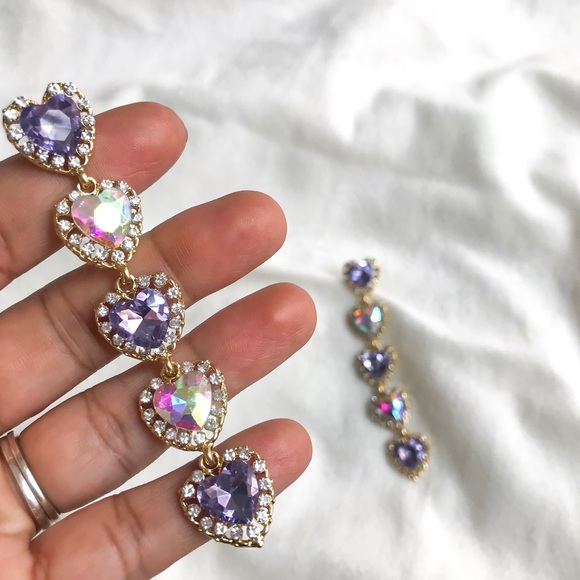 Heart Earrings - Picture 2 of 5